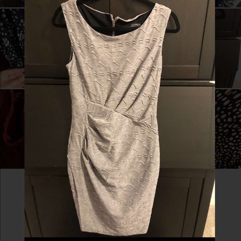 Le Chateau DRESS - Worn Once GREY